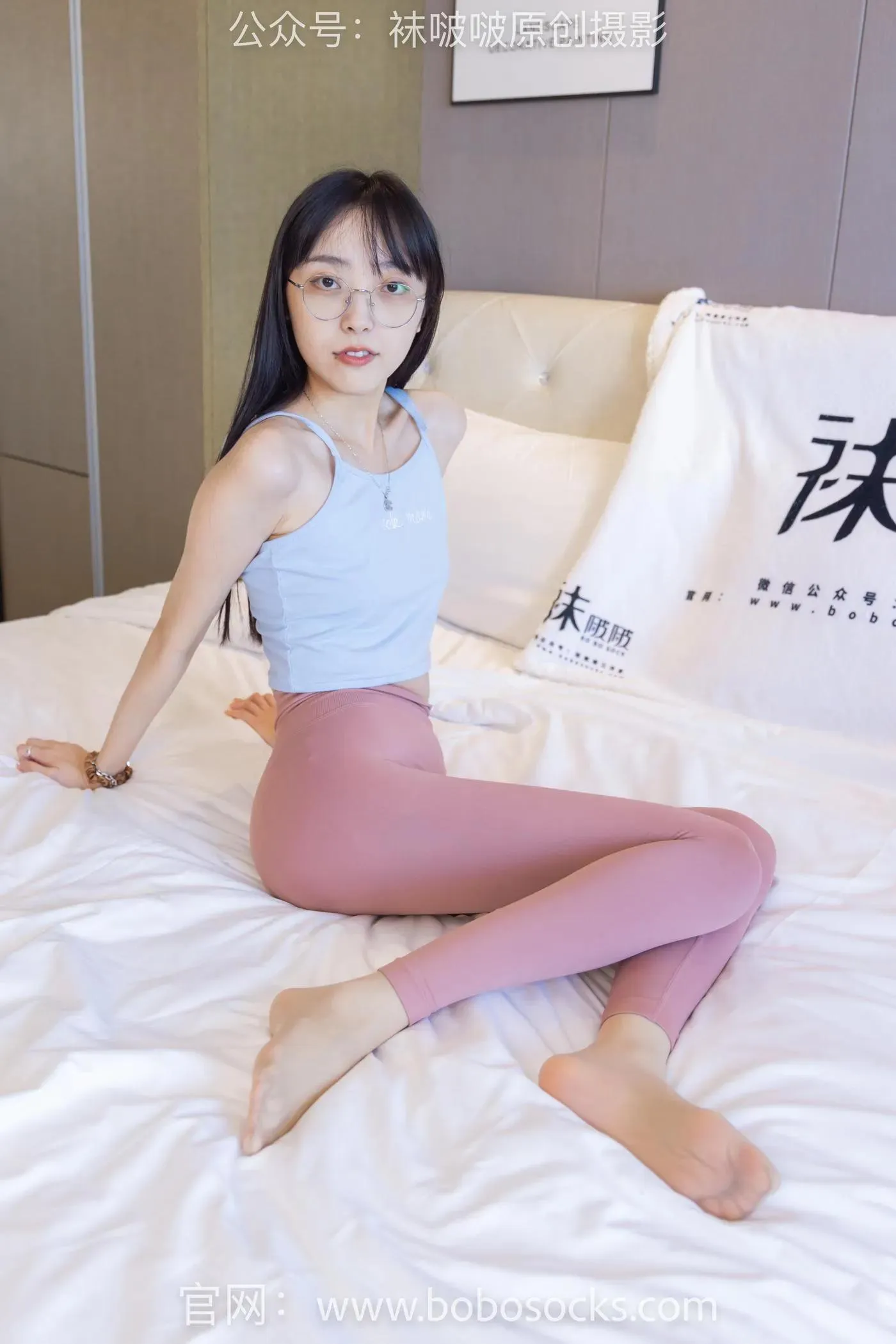 [BoBoSocks袜啵啵]NO.140 稚予-高跟鞋、瑜伽裤裤里丝、肉丝、黑丝 [139P]插图9